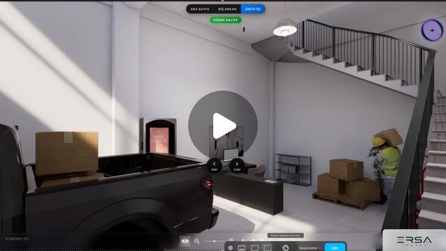 Karasu'daki yeni sanayi sitesi için ERSA İnşaat'a sanal tur ve web sitesi.